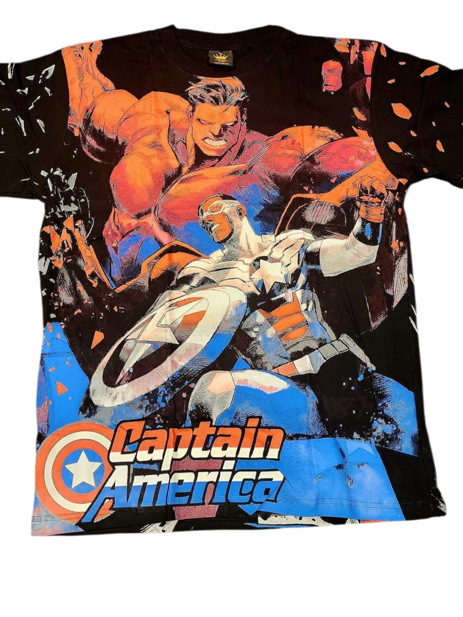 Captain America vs Red Hulk